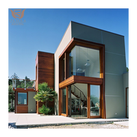 Ventana Panorámica Fija de Aluminio Directo de Fábrica, Diseño Vertical Insonorizado, Eficiente Energéticamente, Doble Acristalamiento Templado de Acero Inoxidable IGCC