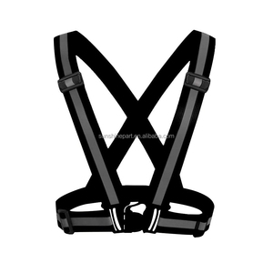 Ceinture réfléchissante réglable avec logo personnalisé d'usine, <span class=keywords><strong>gilet</strong></span> de course réfléchissant - Product Image 1