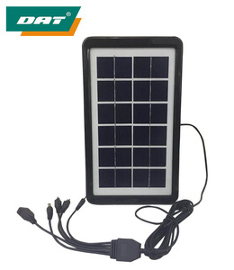 AT-6003B DAT Outdoor Use <strong>Solar</strong> <strong>Panel</strong> 6v3w <strong>Solar</strong> <strong>Panel</strong> with <strong>Mobile</strong> Phone Charger Line Use for Earthquake and Island Country - Product Image 3