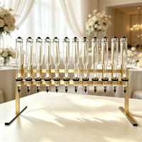 Diffuseur de parfum de luxe doré à 12 têtes, station de parfumage, machine à diffuser des parfums commerciaux pour les mariages, les spas et les fêtes