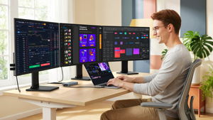 Base de Conexión USB-C con Fuente de Alimentación, 11 <span class=keywords><strong>Puertos</strong></span>, Hub USB-C 2 en 1 para 2x 4K 60Hz, 3 USB 3.0 10Gbps, 2 para 100W PD, Gigabit Ethernet - Product Image 5