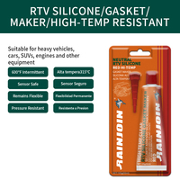 Silicone RTV pour moteur de voiture, noir/gris/rouge/transparent, fabricant de joints d'étanchéité