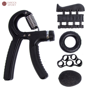 Expansor de dedos contable ajustable, fortalecedor de entrenamiento, agarre de mano para gimnasio, fortalecedor de brazo de resorte para ejercicio - Product Image 1