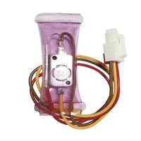 Pièces détachées pour réfrigérateur WX20191225-150412 2x Thermostat de dégivrage automatique en métal, fusible thermique pour réfrigérateur