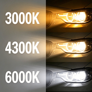 M8 Pro 자동차 LED 헤드라이트 H7 <span class=keywords><strong>H4</strong></span> H11 H1 9005 9006 고출력 단일 구리 튜브 헤드라이트 6000K/4300K/3000K - Product Image 3