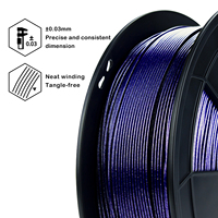 Filament d'impression 3D ZIRO du fabricant chinois 1.75mm 1kg Filament PLA PETG de diamant bleu 1.75mm PLA pour filament plastique d'imprimante 3D