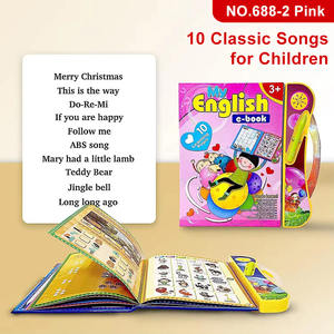 Livre électronique interactif personnalisé pour parents et enfants, livre éducatif en <span class=keywords><strong>anglais</strong></span>, livre de lecture pour bébé, livre audio éducatif, jouets sonores - Product Image 5