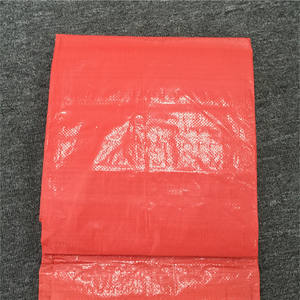 Bâche de tente tissée imperméable en tissu enduit PE bleu et orange pour doublure et usage industriel, style uni - Product Image 6