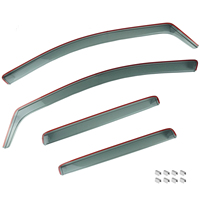 Kit de déflecteurs pare-vent, pare-pluie et pare-soleil gauche et droit, 4 pièces, pour VW Golf VII MK7 Hatchback 2012-2020 5 portes