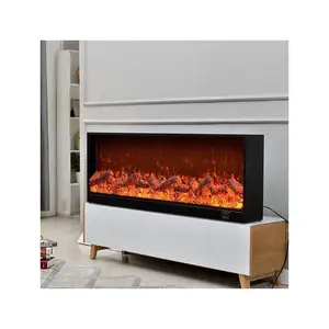 Prima High-quality Durable Contemporary Modern Style Professional Design Wall Electric Fireplaces with TV Stand