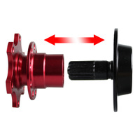 Kit d'adaptateur universel pour moyeu de volant à dégagement rapide, en aluminium, à déclenchement rapide pour la course et le drift (plusieurs motifs)