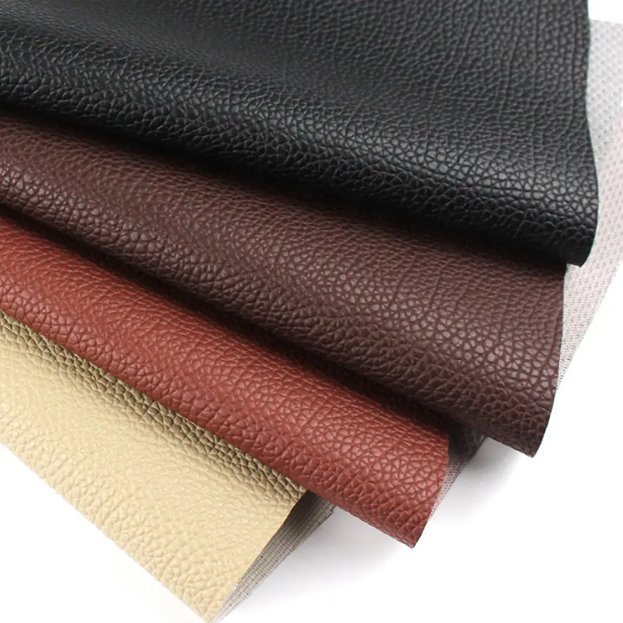 soft automotive pvc leather automotive vinyls USA PVC roll imitation leather fabric for upholstery