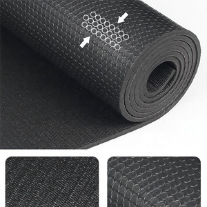 Logotipo personalizado de alta calidad Ecológico Antideslizante 6mm de espesor Gimnasio Fitness Alta densidad PVC <span class=keywords><strong>PRO</strong></span> Yoga Mat - Product Image 4