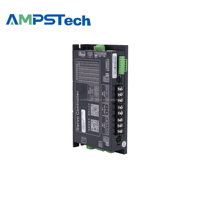 Kit moteur de moyeu robotisé AMPSTech à double axe avec servomoteur 48VDC 30Nm IP67 CAN Bus pour équipement AGV AMR d'entrepôt
