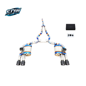Sistema de Escape Catback de Titanio Personalizado para <span class=keywords><strong>Ford</strong></span> <span class=keywords><strong>F</strong></span>-<span class=keywords><strong>150</strong></span> / Ranger / Raptor / Maverick / <span class=keywords><strong>Bronco</strong></span> / Edge, Silenciador de Alto Rendimiento - Product Image 3