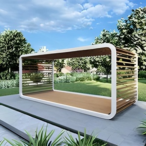 Hiện đại hai lớp <span class=keywords><strong>prefab</strong></span> <span class=keywords><strong>container</strong></span> khách nhà Apple cabin với khung thép cho vườn sống cửa hàng hoặc nhà vệ sinh sử dụng cho bán - Product Image 4