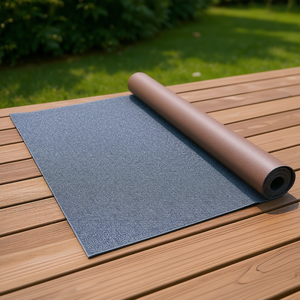 Tapis d'extérieur antidérapant en TPR imperméable 6 pi x 29,5 pi, tapis marin pour bateaux, patios, terrasses, utilisation intérieure et extérieure - Product Image 2