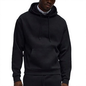 OEM Wholesale Plain Plus Size Regular Fit Men's <b>Hoodies</b> & Sweatshirts Custom Printing <b>3D</b> Embossed Logo Winter Hooded Streetwear - Product Image 1