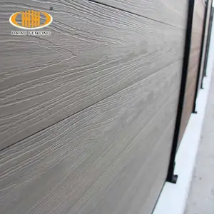 Hot selling europe warehouse garden wpc fence wood composite fencing panels