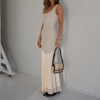 Nouvelle ligne A de taille haute personnalisée, robe mi-longue en cuir véritable, jupes pull en cuir d'agneau à la mode, noir/