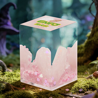 Boîte Mystère en Résine MBTI Guardian Crystal : Ornement de Collection Thème Personnalité pour Décoration de Bureau