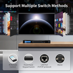 TESmart Matrice <span class=keywords><strong>HDMI</strong></span> 8x8 4K60Hz, Switcher Splitter 8 in 8, Controllo RS232 TCP IP, Splitter Video con Gestione EDID - Product Image 3