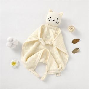 Sicurezza del bambino Coperta Gatto Infantile Del Bambino Consolatore Coperta di Legno Anello di Dentizione Set - Product Image 2