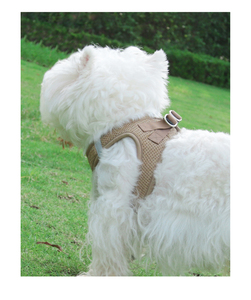 Réfléchissant, confortable, respirant, sangle réglable, harnais pour chien de marche doux - Product Image 6