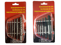 Outil de retrait de fixation endommagé 5 pièces ensemble d'outils de retrait de vis Kit d'extracteur de boulon et de vis endommagé embouts de retrait de boulon cassé