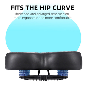 <span class=keywords><strong>Selle</strong></span> de vélo large et confortable West Biking, respirante, imperméable, absorbant les chocs et résistante à la pression - Product Image 6