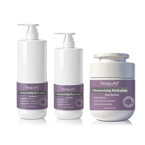 Set Capilar Botánico Orgánico de Marca Privada con Tratamiento de Proteínas Reparadoras del Cabello, Fórmula 2 en <span class=keywords><strong>1</strong></span> para Cabello Seco y Normal - Product Image 3