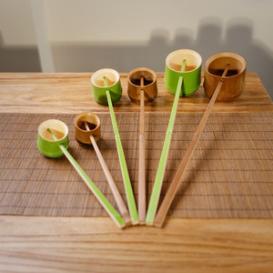 Bamboo Water Ladle Craft Spoon Natural Handmade Souvenir Gift For Tea And Wine Serving - Product Image 2