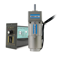 Moteur à induction monophasé AC 60W 220V 28 tr/min 18,3 Nm avec réducteur à vitesse variable pour la manutention des matériaux