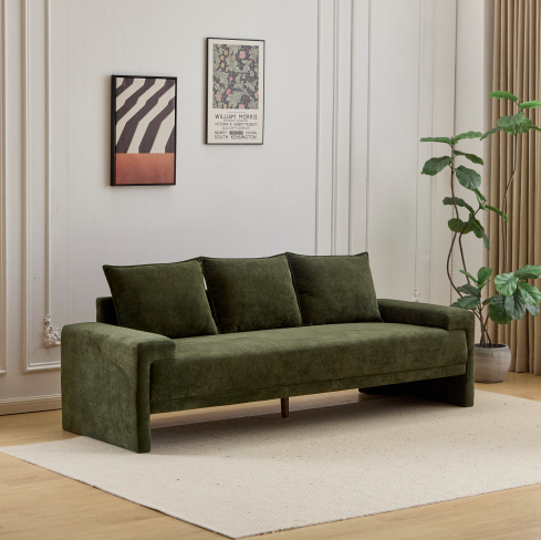 Vert + Tissu + 3 places