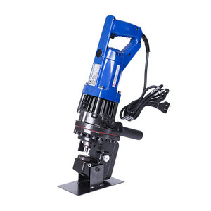 Machine de poinçonnage électrique hydraulique portable de qualité industrielle pour profilés en angle, acier en U et acier inoxydable - Product Image 1