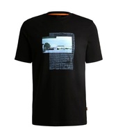 Camiseta Casual para Hombre 2026 con Pedrería, Ventilada, de Algodón Puro, Talla Grande, Estilo Retro, Exquisita y Transpirable