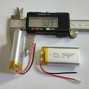 충전식 리포 102649 <span class=keywords><strong>3.7V</strong></span> <span class=keywords><strong>1350mAh</strong></span> PCB 포함 리튬 폴리머 이온 배터리 팩 - Product Image 2
