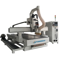 YN 1325 2030 chine Offre Spéciale Servo moteur Table à vide automatique Atc 3d sculpture sur bois porte armoire meubles Cnc routeur machines