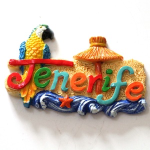 ขายส่งสติกเกอร์ติดตู้เย็นแม่เหล็ก 3 มิติ น่ารัก ทำจากเรซิ่น ของที่ระลึกนักท่องเที่ยวเทเนริเฟ่ ออกแบบเองได้ - Product Image 6