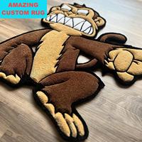 Beste Qualität Maßgefertigte Niedliche Cartoon-Design Kinderteppiche Wohnzimmerteppich Handgetuftete Teppiche aus Acryl und Wolle
