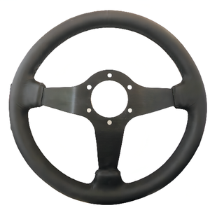 <span class=keywords><strong>Volant</strong></span> directionnel en daim noir, personnalisé universel - Product Image 2