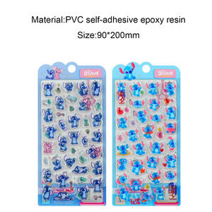 Pegatinas Decorativas de Animales en Relieve 3D, Impresas con UV en PVC, Impermeables, de Dibujos Animados, para Regalos y Manualidades, Personalizables - Product Image 6