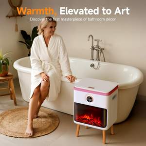 Bagno e uso domestico temperatura regolabile scaldasalviette 23L 450w asciugamano secchio riscaldante con 4 piedi di supporto staccabili - Product Image 3