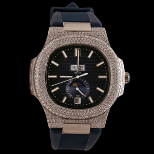 Best Quality Moissanite Diamond Quartz <b>Watch</b> Men Business Casual Luxury Waterproof <b>Wrist</b> <b>Watch</b> Available At Best Market Price - Product Image 6