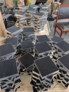 Trasportatore catalizzatore in metallo a nido d'ape CPSI a 100 300 ad alte prestazioni per sistemi di scarico per motocicli convertitori catalitici - Product Image 5