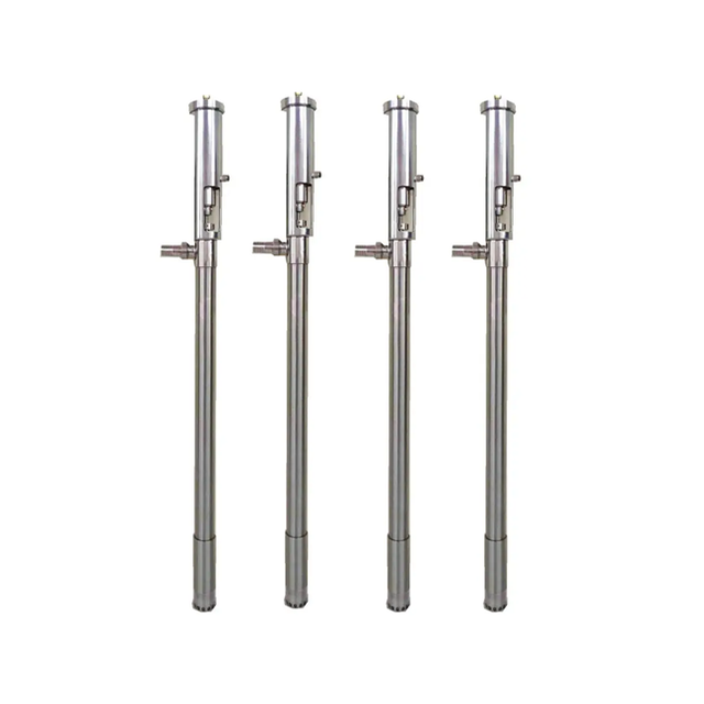 Hot Sale FY SS304/SS316L Manual Portable Hand Drum Barrel Clean Motor Oil Pump Oil Sucking Pumps
