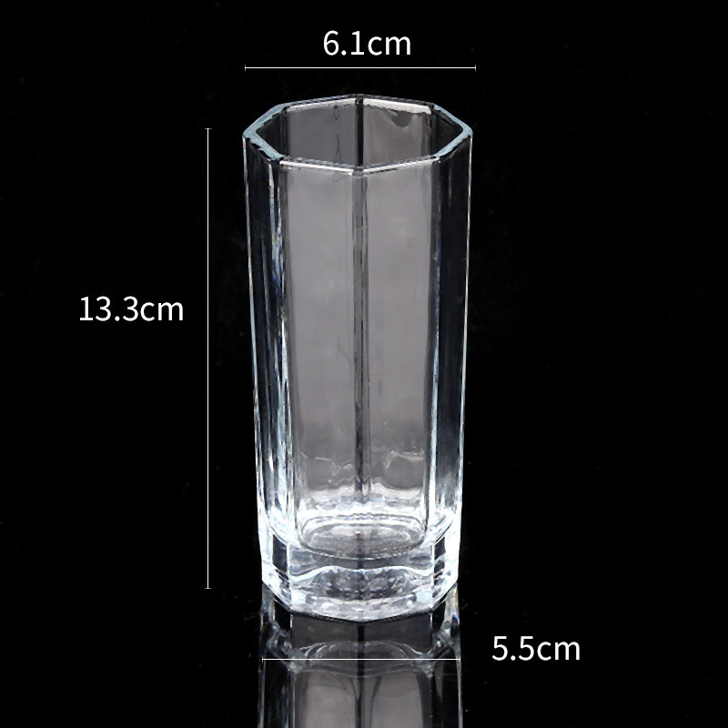 Alta taza de comedor octogonal