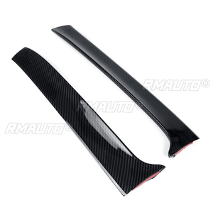 2x Car Rear Window Trim Lip Spoiler Side Spoiler Canard <b>Splitter</b> For VW For Golf 7 R Variant Wagen 2014-2017 Side Edge Tail Flap - Product Image 2