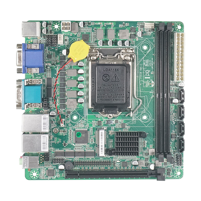 BKHD ITX H310P H310C B250 B365 ITX Motherboard LGA1151 6 7 8 9th Gen Intel CELERON PENTIUM CORE I3 I5 I7 Industrial PC VGA HD-MI