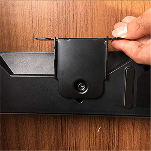 Soundbar Bracket đối VỚI LG SH2-2 Gói Màu Đen Kim Loại Âm Thanh Bar Wall Mount Kit, Máy Nghe Nhạc Hệ Thống Treo Tường Chủ, mini Loa Gắn Kết w - Product Image 6
